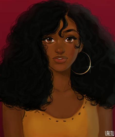 Black and Beautiful by VactuART on DeviantArt | Black women art, Black girl art, Black love art