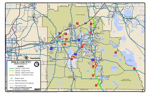 Polk county capital improvement projects map 2014 2019 by PolkTPO - Issuu