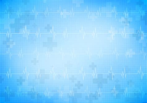 Medical Free Vector Background With Heart Monitor - Download Free ...