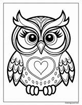 Free Printable Owl Coloring Pages  sketch template