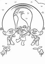 Kids n funcom  Coloring Page Trolls sketch template