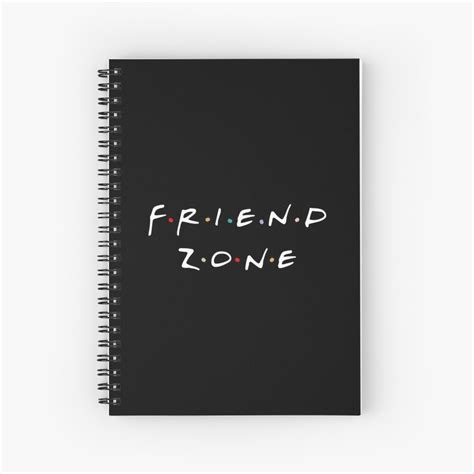 Friends TV Show Notebook - Friend Zone Spiral Notebook - Friends TV ...