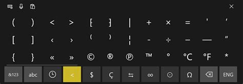 Special Characters Keyboard Windows 11