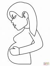 Pregnant Woman coloring Page  Free Printable Coloring Pages sketch template