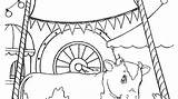 County Fair Coloring Pages sketch template