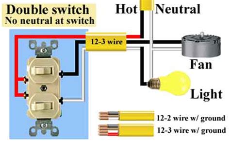 Double Pole Switch Schematic