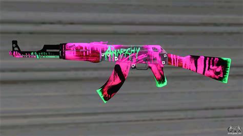 CSGO AK-47 Neon Revolution para GTA San Andreas