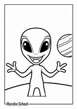 10 Alien Coloring Pages  Free Printables sketch template