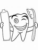 Collection Of Tooth Coloring Pages  Free Printable sketch template