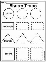 Free Printable Shapes For Kindergarten sketch template