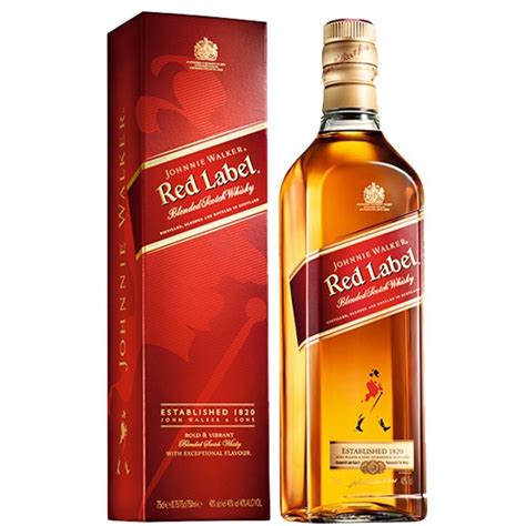 Johnnie Walker Red Label Blended Scotch Whiskey 750ml – Kosher Wine Direct