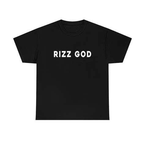 Rizz God W Rizz Game Alpha L Rizz Game Shirt - Etsy