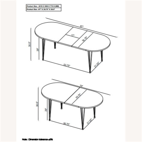 Oval Dining Table In Matte White Top & Chrome Legs - AptDeco
