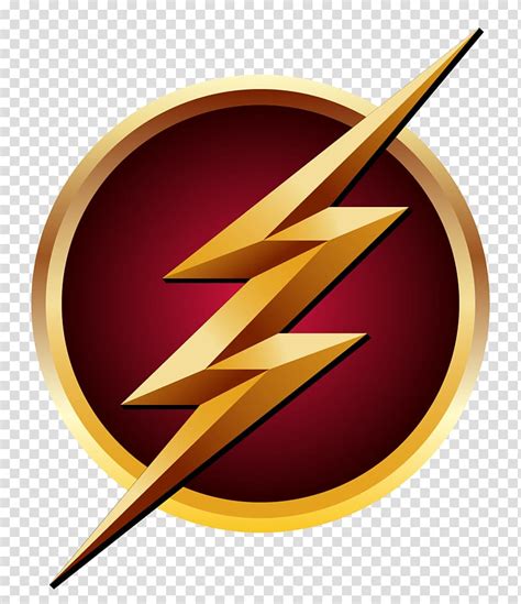 The Flash Logo Superhero Decal, Flash, DC The Flash logo transparent ...