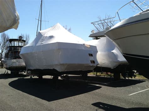 boat-shrink-wrap - My Boat Life