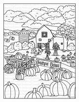 Cute Pumpkin Patch Coloring Pages sketch template
