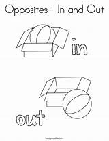 Opposites Coloring Pages sketch template