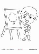 Coloring Paint For Kids Pages sketch template
