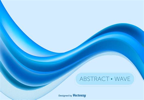 Blue abstract wave - Download Free Vector Art, Stock Graphics & Images