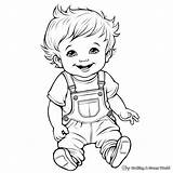 Overalls Coloring Pages  Free & Printable sketch template