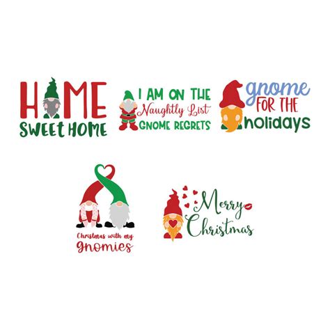 Gnome bundle Svg, Gnome clipart, Christmas Gnome Svg, Gnome - Inspire Uplift