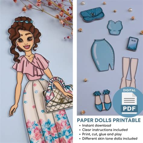 Chinese Paper Dolls Printable