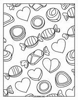 100  Candy Coloring Pages For Kids & Adults Free Printable PDFs sketch template