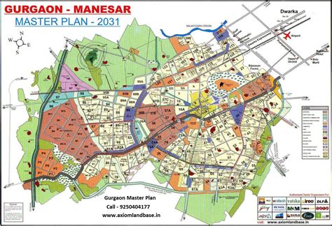 Gurgaon Master Plan and Map - Gurgaon has a leading Financial and ...