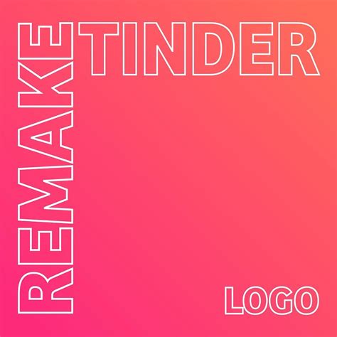 Tinder, logo, remake, logos :: Behance
