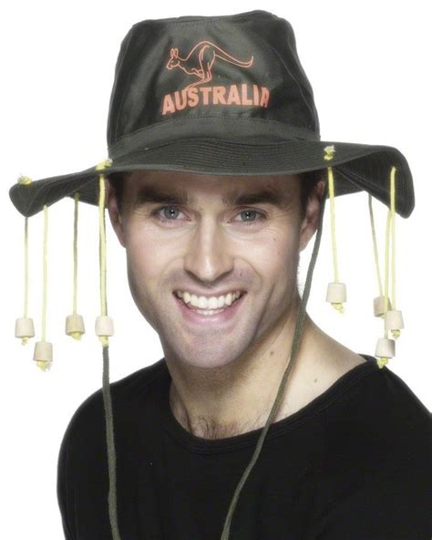 Famous Aussie Cork Hat | AUSTRALIA DAY | Australian hat, Australian cork hat, Fancy dress hats