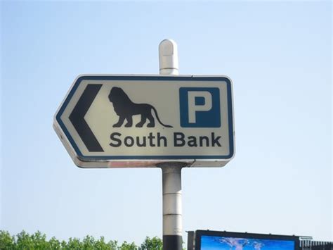 South Bank - old lion logo, circa 1972? | On the south side … | Flickr