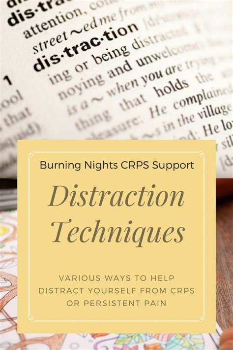 Distraction Techniques | Burning Nights