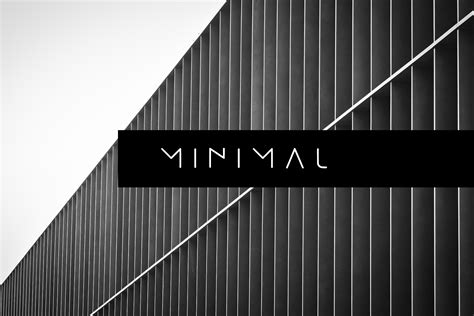 Minimal Font by moonbandit · Creative Fabrica