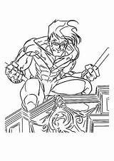 Free & Printable Nightwing Coloring Picture Assignment Sheets Pictures  sketch template