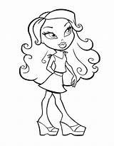 Free Printable Bratz Coloring Pages For Kids sketch template