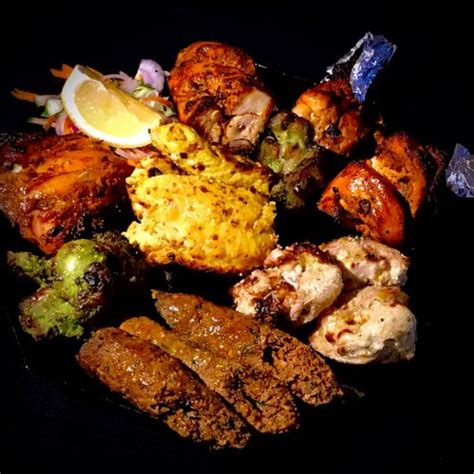 Kabab e Tashtar (Mixed Platter of Kababs)- Full – Mustard