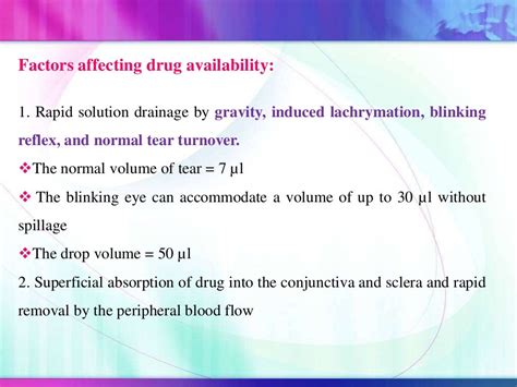 Ophthalmic dosage form: eye drops & ointment