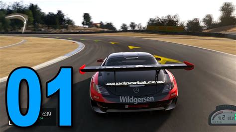 Project CARS - Part 1 - Mercedes SLS AMG! (Let's Play / Walkthrough / 1080p Gameplay) - YouTube