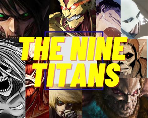 The 9 Titans of "Attack on Titan" - ReelRundown