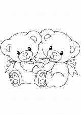 Coloring Pages  Cute Teddy Bear coloring sketch template