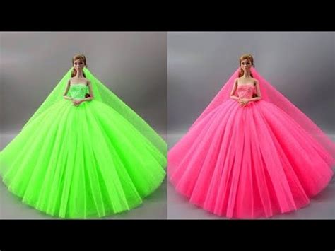 Barbie Doll Makeover Transformation ~ DIY Miniature Ideas for Barbie ~ Wig, Dress, Faceup, and ...