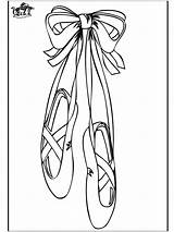 Coloring Pages For Ballet Shoes sketch template