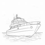 Yacht coloring page – Coloring Corner sketch template