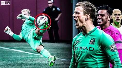 Most Epic Man City Goalkeeper Saves - YouTube