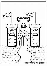 Castle Coloring Pages sketch template