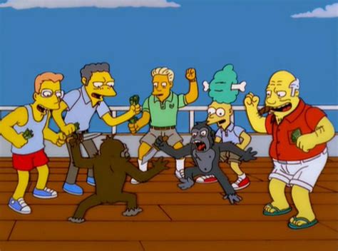 Simpsons Monkey Fight Meme Template - Piñata Farms - The best meme ...