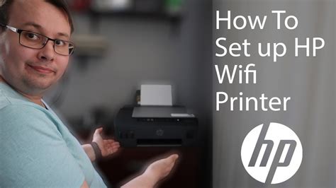 HP Smart Tank 515 - wireless printer setup - YouTube