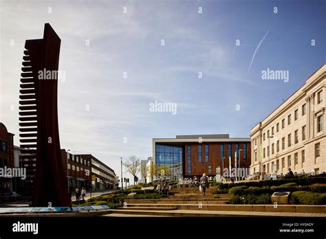 Barnsley town centre skyline hi-res stock photography and images - Alamy