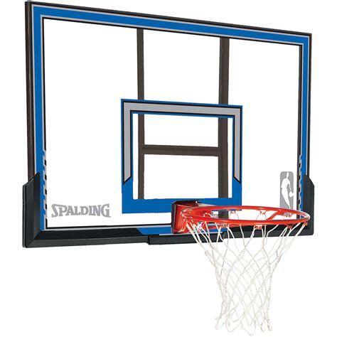 Spalding Basketball Backboard Rim Combo 79349 50-in Polycarbonate Kit ...