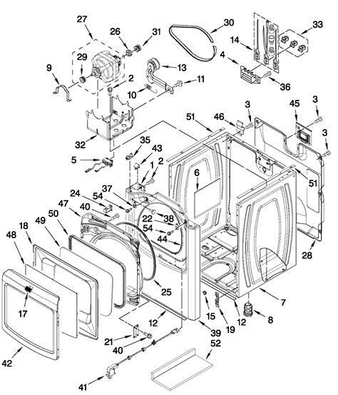 Maytag Dryer Parts Diagram